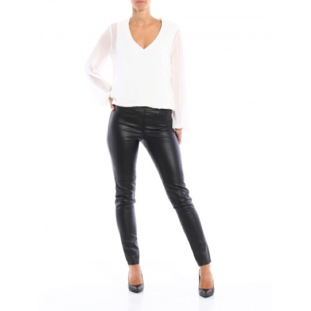 Michael Kors Faux Leather Leggings